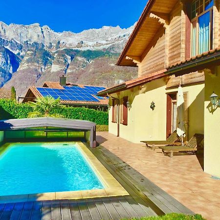 Doodle'S Amazing Chalet -Walensee - Flumserberg - Churfirsten - Heidiland - Pool - Sauna Mols Εξωτερικό φωτογραφία