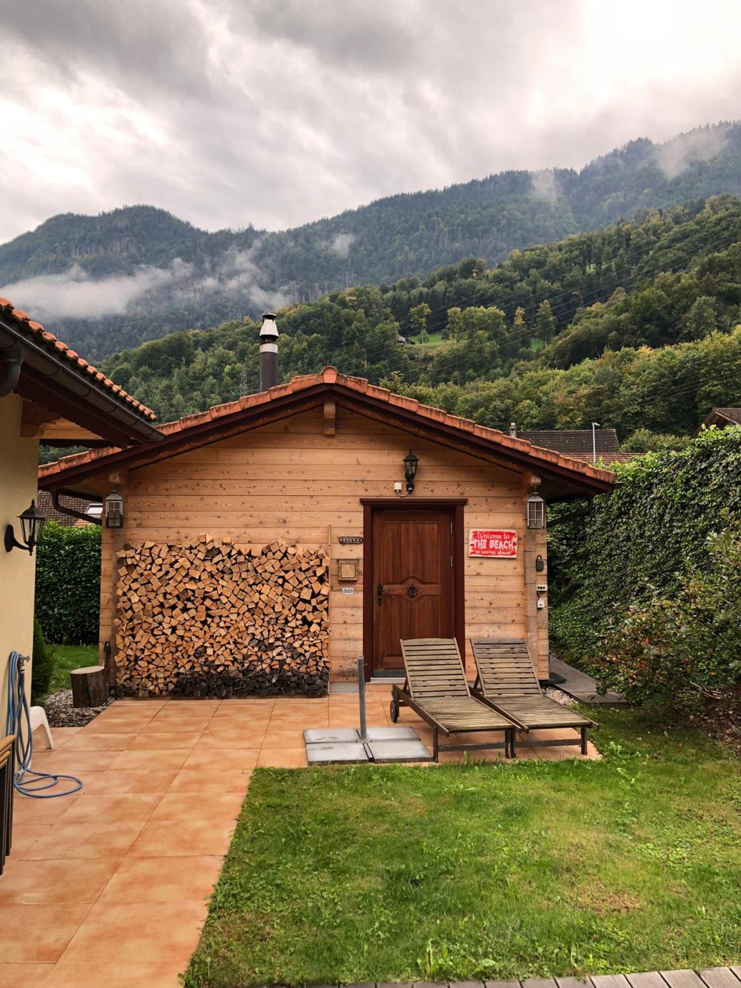 Doodle'S Amazing Chalet -Walensee - Flumserberg - Churfirsten - Heidiland - Pool - Sauna Mols Εξωτερικό φωτογραφία