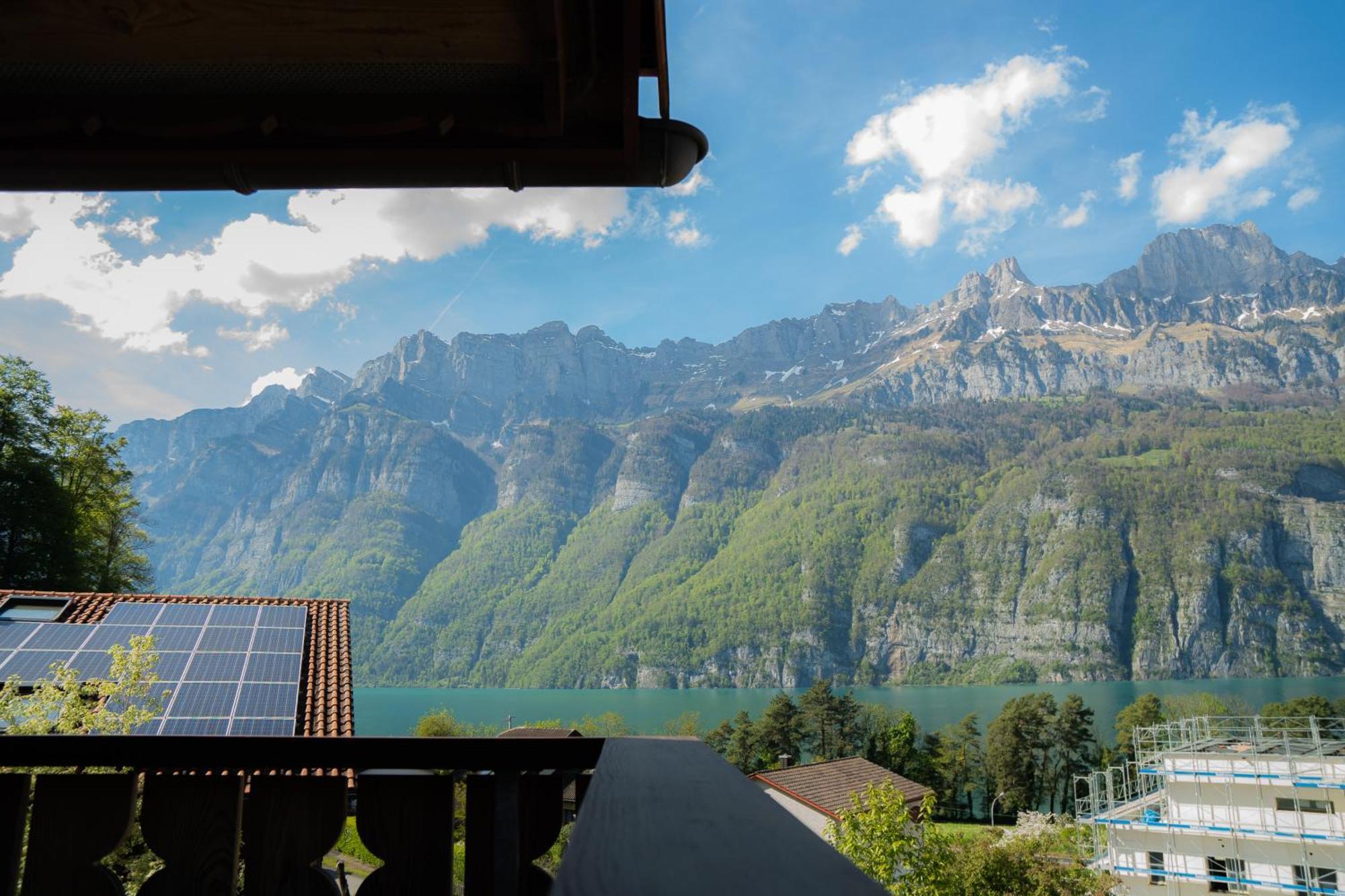 Doodle'S Amazing Chalet -Walensee - Flumserberg - Churfirsten - Heidiland - Pool - Sauna Mols Εξωτερικό φωτογραφία