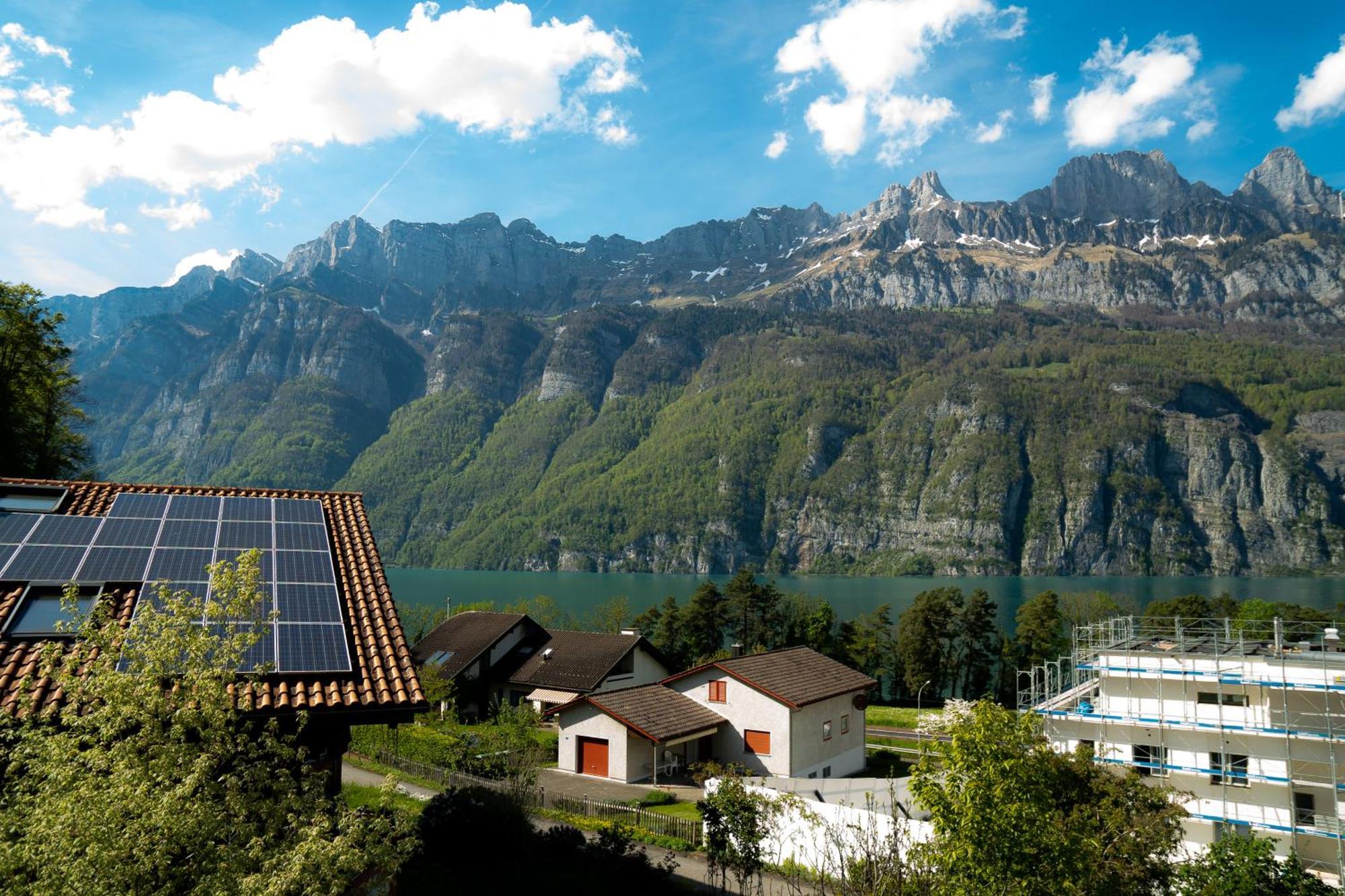 Doodle'S Amazing Chalet -Walensee - Flumserberg - Churfirsten - Heidiland - Pool - Sauna Mols Εξωτερικό φωτογραφία