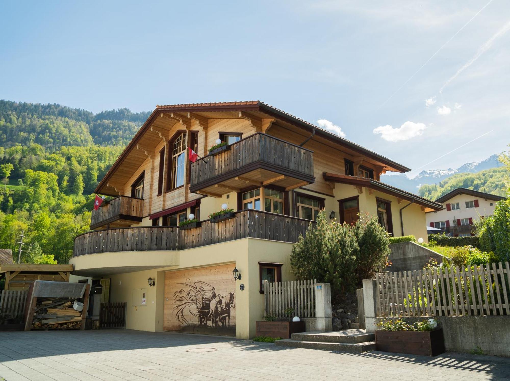 Doodle'S Amazing Chalet -Walensee - Flumserberg - Churfirsten - Heidiland - Pool - Sauna Mols Εξωτερικό φωτογραφία